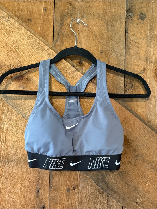 Nike Other - Nike Gray Racerback Sports Bra with Branded Elastic Band